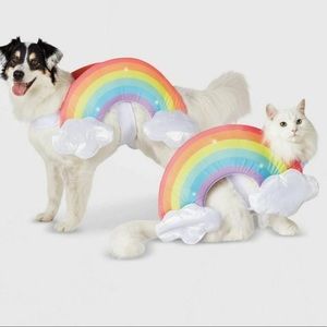 Hyde & EEK! Pet LED Light Up Rainbow Costume NWOT